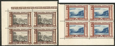 Regno - Vittorio Emanuele III - 1933 - Crociera Zeppelin (45/50)