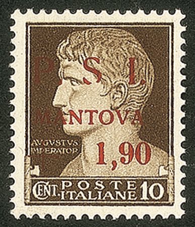 Emissioni CLN - 1945 - Non Emesso - 10 cent + 1,90 lire (12w)