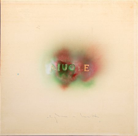 BOETTI Alighiero, Aiuole