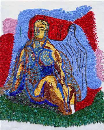 CHIA Sandro, Senza titolo (Figura seduta)