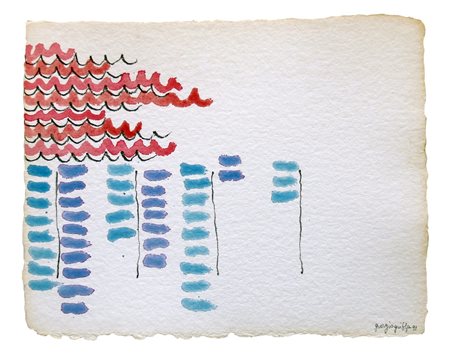 GRIFFA Giorgio, Segno e colore