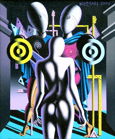 KOSTABI Mark, How I disappear