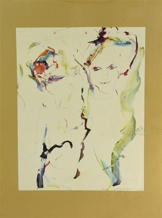 Ernesto Treccani RITRATTO riproduzione fotolitografica su carta, cm 34x25...