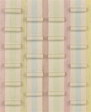 Francesco Fasano SINCROMIA applicazioni su tela dipinte in acrilico, cm 25x20...