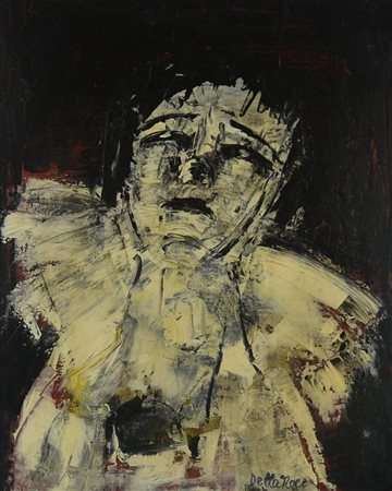 Giovanna Della Noce VESTI LA GIUBBA E LA FACCIA IN FARINA, 1976 olio su tela,...