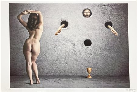 Mr Strange LE SAINT GRAAL, 2023 stampa tipografica su carta...