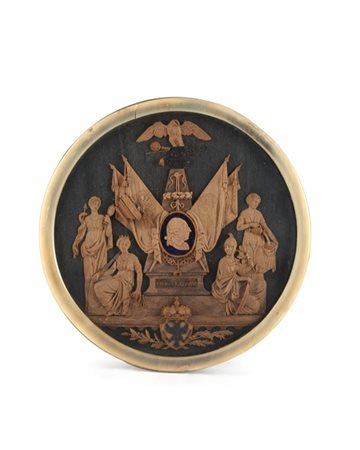 Giuseppe Maria Bonzanigo (Asti, 1748 - Torino,1820)Tabacchiera commemorativa i