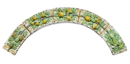 Andrea della Robbia (Firenze 1435-1525)
Cinque porzioni di un monumentale fregi