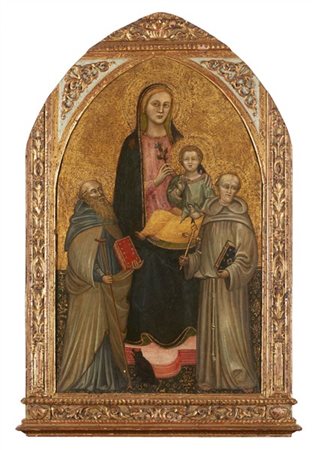 Maestro fiorentino del secolo XV

"Madonna con Bambino in trono con sant'Antoni