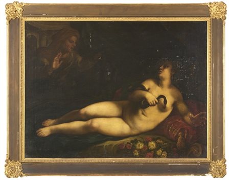 Scuola veneta del secolo XVII    "La morte di Cleopatra"