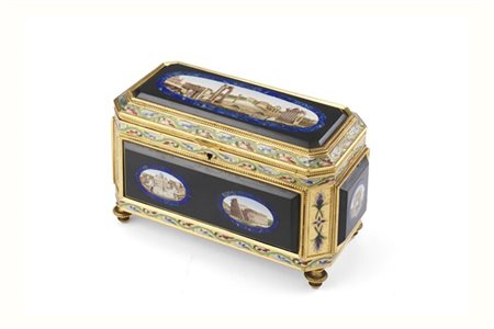 Reverenda Fabrica Sancti Petri, Roma, secolo XIX. Cofanetto portagioie in metal