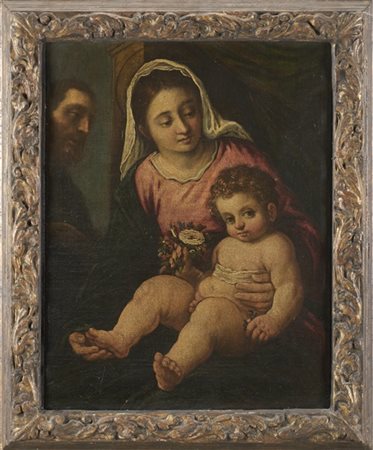 Scuola veneta della fine del secolo XVI - inizio del secolo XVII

"Sacra Famigl