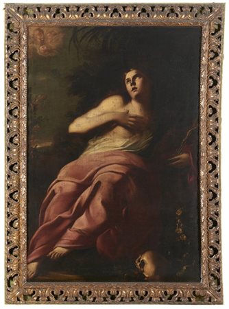 GIACOMO GUERRINI (attr.)

"Maddalena penitente"
olio su tela (cm 143x97,5)
in an