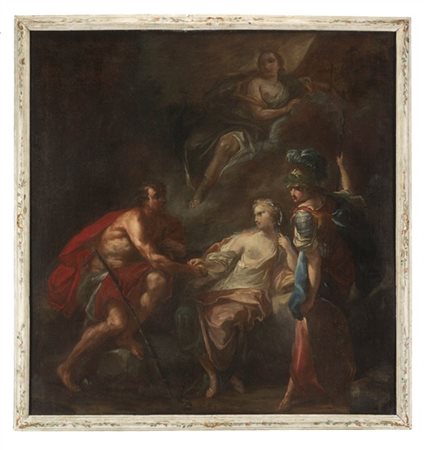 Scuola veneta del secolo XVIII

"Il Giudizio di Paride"
olio su tela (cm 125x12