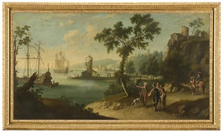 Scuola veneta del secolo XVIII

"Paesaggio pastorale con città sullo sfondo" e