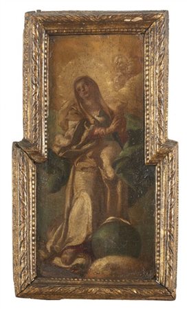 Scuola napoletana del secolo XVIII

"Immacolata Concezione"
olio su tela sagoma