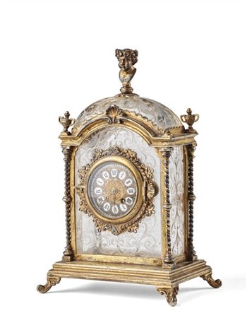 Hermann Ratzersdorfer. Austria, seconda metà del secolo XIX.
Orologio in vermei