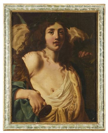 Seguace di Alessandro Rosi del secolo XVIII

"Genio della Gloria"
olio su tela