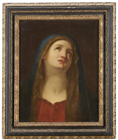 Seguace di Guido Reni del secolo XIX

"Busto della Madonna in estasi"
olio su t