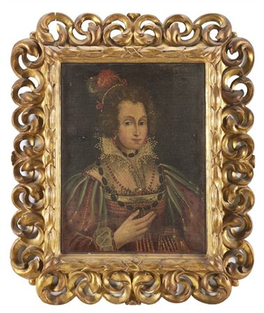 Ignoto

"Ritratto di nobildonna con orecchini e collana in corallo"
olio su tel