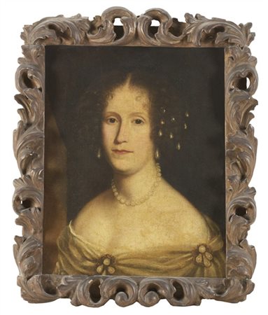 Scuola inglese della seconda metà del secolo XVII

"Ritratto di dama con perle"