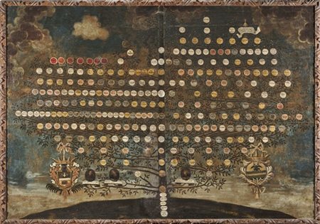 Maestro bergamasco del secolo XVII

"Albero genealogico delle Famiglie Carrara