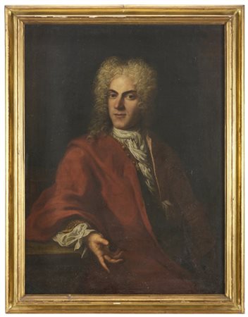 Scuola veneta del secolo XVIII

"Ritratto di gentiluomo con mantello rosso"
oli