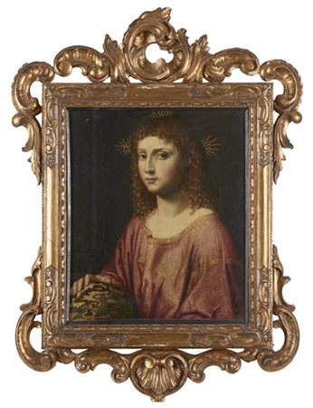 Da Bartolomeo Veneto, scuola dell'inizio del secolo XVII

"Cristo fanciullo com