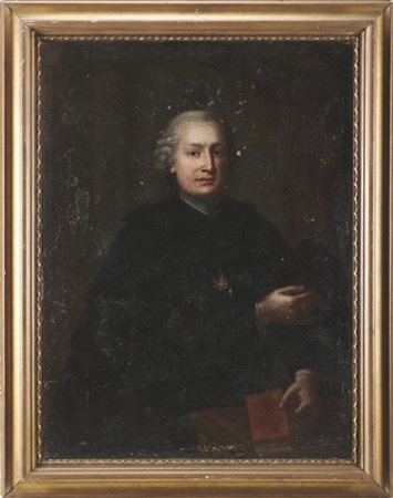 Scuola del secolo XVIII

"Ritratto di monsignore"
olio su tela (cm 99x74)
al re