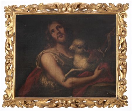 Scuola lombarda dell'inizio del secolo XVIII

"San Giovanni Battista"
olio su t