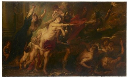 Da Peter Paul Rubens, scuola del secolo XIX

"Le conseguenze della guerra"
olio