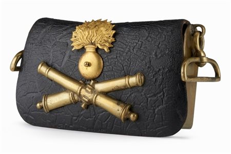 Giberna da ufficiale di Artiglieria. Francia, Terza Repubblica, ultimo quarto d