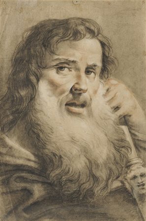 Lotto composto da un disegno di un seguace di Giovanni Battista Piazzetta del s