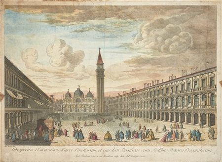 Da Michele Marieschi

"Piazza San Marco a Venezia"
acquaforte acquarellata, edi