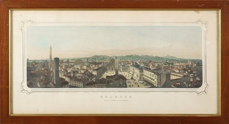 Edita a Milano presso L. Ronchi

"Bologna"
acquaforte e acquatinta con bella co