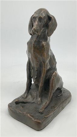 Da Paolo Troubetzkoy

"Cane a riposo" 
scultura in bronzo (h cm 25) 
Firmata al