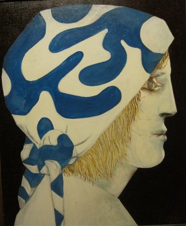 CARMASSI ARTURO LUCCA 1925 ANNA, 1968 OLIO SU TELA cm 73 x 60 Siglato in...