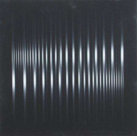 FINZI ENNIO VENEZIA 1931 TENSIMODULATORE ULTRALINEARE NERO BIANCO, 1971 OLIO...