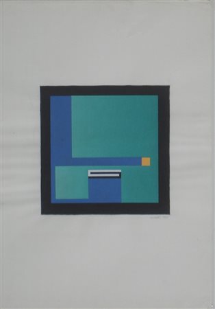 MUNARI BRUNO MILANO 1907 MILANO 1998 NEGATIVO POSITIVO, 1980 TECNICA MISTA E...