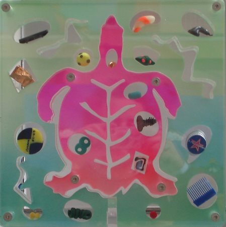 NUCARA RENZO CREMONA 1955 STRATOFILM TARTARUGA, 2011 PLEXIGLASS, RESINE,...