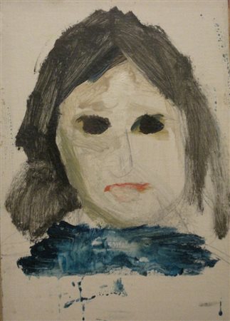 TRECCANI ERNESTO MILANO 1920 MILANO 2009 SENZA TITOLO, 1972 OLIO SU TELA...