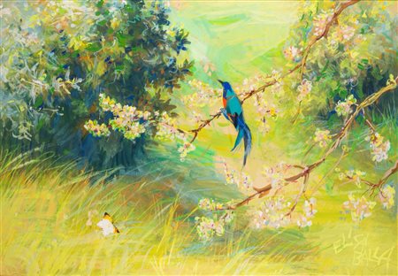 Elica Balla (Roma 1914 - 1993)  - Paradisi perduti, 1975