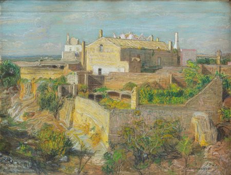 Francesco Romano (Gioia del Colle 1880 - Bari 1924)  - Masseria, 1921