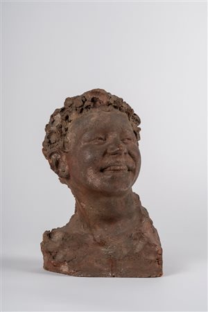 Agostino Giovannini (Collodi 1881 - Firenze 1958)  - Bimbo che ride