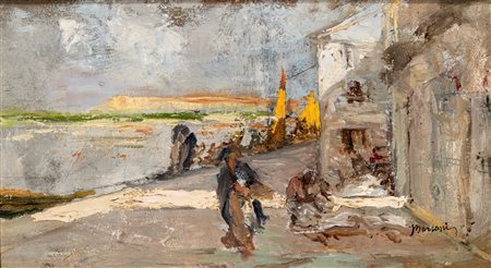 Stefano Bersani (Melegnano 1872 - Lora 1914)  - Laguna veneta