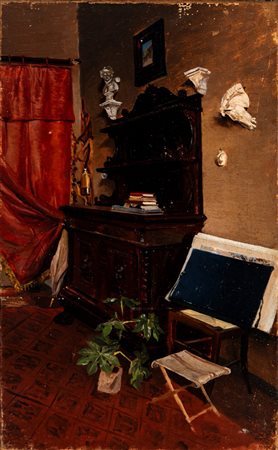 Filiberto Petiti (Torino 1845 - Roma 1924)  - Interno