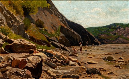 Ernesto Rayper (Genova 1840 - Stella 1873)  - Lunga la riva