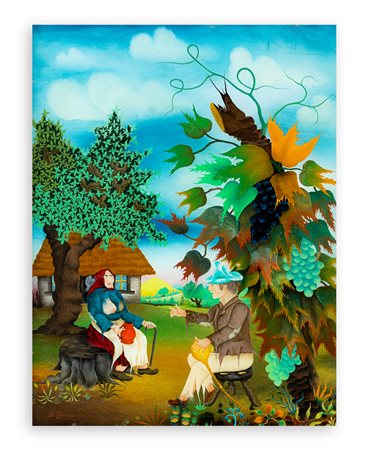 DJURO POPEC (1943) - Senza Titolo, 1972