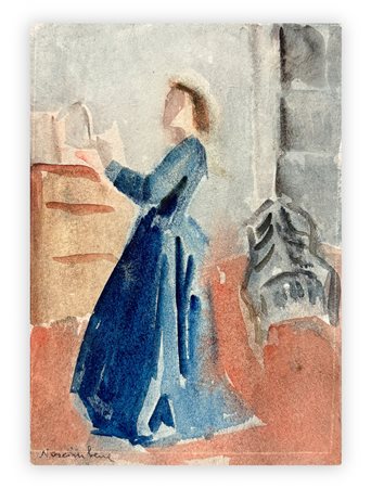 GIOVANNA NASCIMBENE TALLONE (1901-1961)  - Dama, 1947