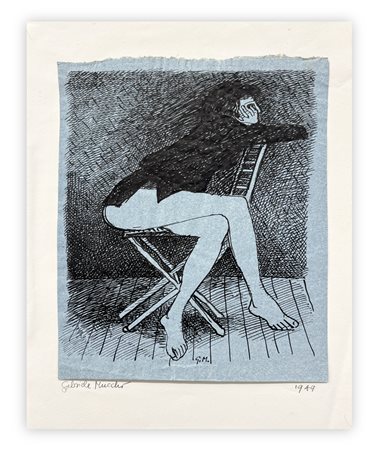 GABRIELE MUCCHI (1899-2002) - Senza Titolo, 1949
